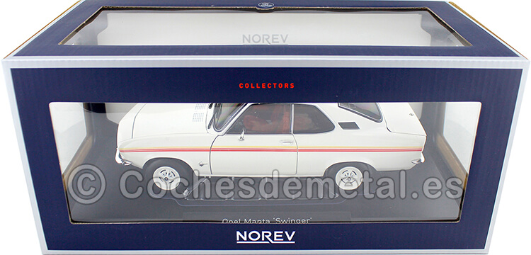 1975 Opel Manta Swinger White 1:18 Norev 183637