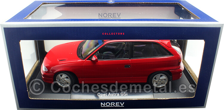 1992 Opel Astra GSi Rojo Magma 1:18 Norev 183672