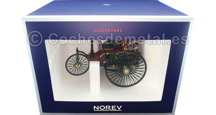 1886 Triciclo Benz Patent-Motorwagen Verde 1:18 Norev 183701
