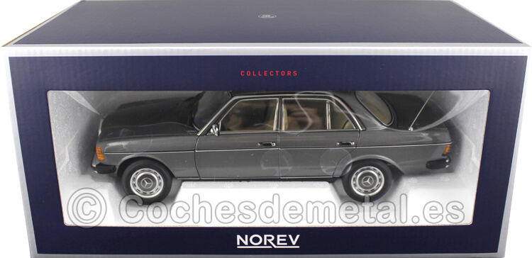 1982 Mercedes-Benz 200 (W123) Anthracite Metallic 1:18 Norev HQ 183713