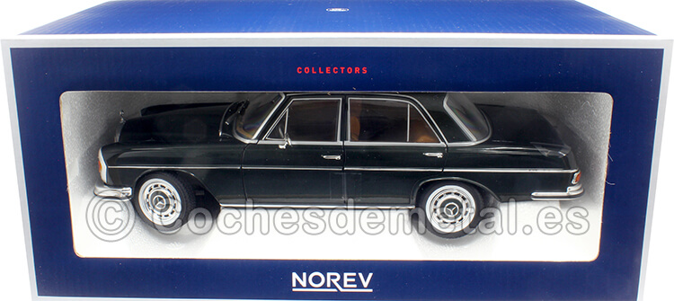 1968 Mercedes-Benz 280 SE Berline (W108) Verde Metalizado 1:18 Norev HQ 183935