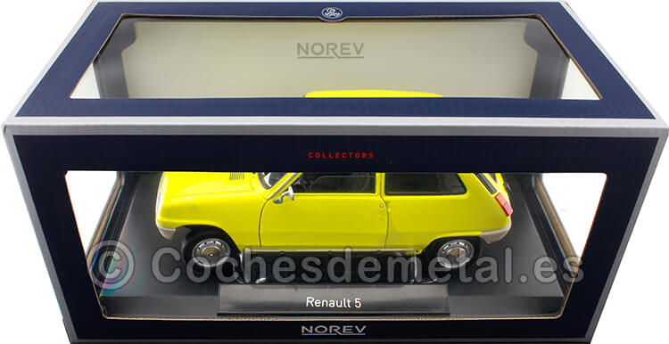 1974 Renault 5 R5 Amarillo 1:18 Norev 185173
