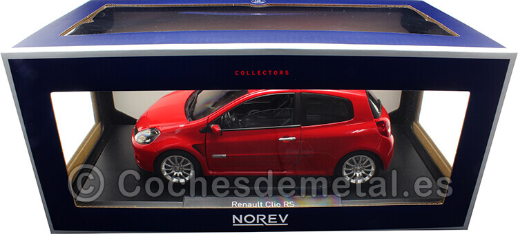 2006 Renault Clio RS Rojo Toro 1:18 Norev 185252