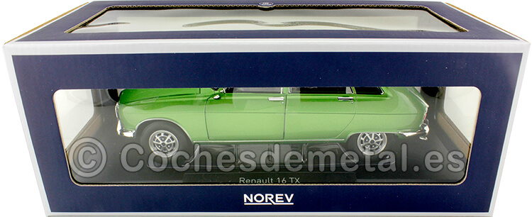 1974 Renault 16 R16 TX Verde Metalizado 1:18 Norev 185360