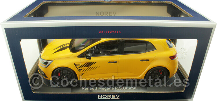 2023 Renault Megane RS Ultime Amarillo Sirio Decorado 1:18 Norev 185395