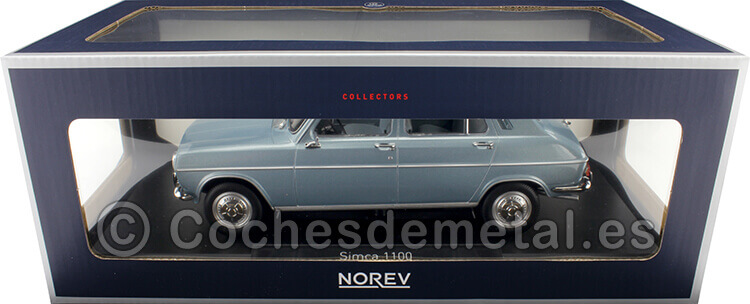 1968 Simca 1100 GLS Azul Estoril 1:18 Norev 185751