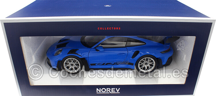 2022 Porsche 911 GT3 RS Azul Tiburón 1:18 Norev HQ 187358