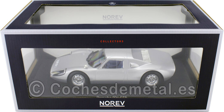 1964 Porsche 904 GTS Silver 1:18 Norev 187440