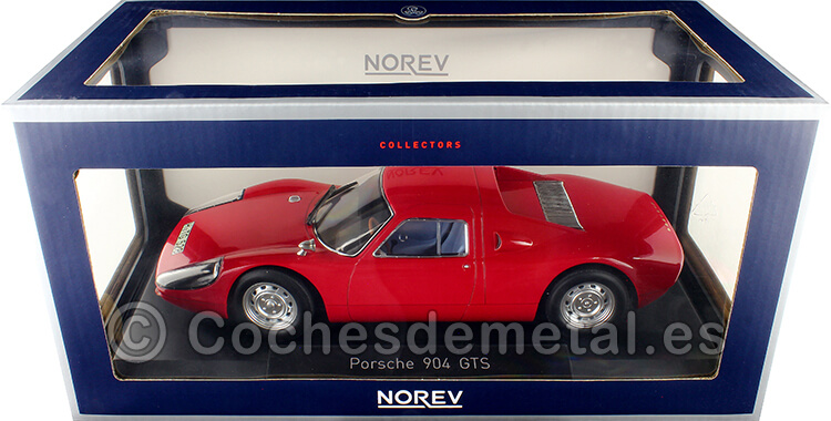1964 Porsche 904 GTS Rojo1:18 Norev 187443