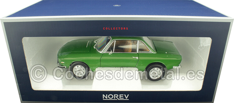 1975 Lancia Fulvia 3 Verde Dublín 1:18 Norev HQ 187983