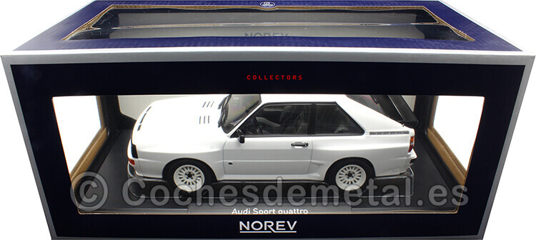 1985 Audi Coupe Sport Quattro Blanco Alpino 1:18 Norev 188313