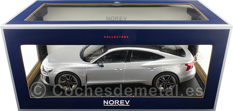 2021 Audi RS e-Tron GT Gris Metalizado 1:18 Norev 188381