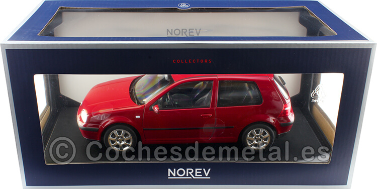 2002 Volkswagen VW Golf GTI V5 Rojo 1:18 Norev 188573