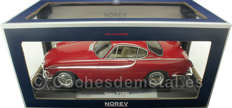 1961 Volvo P1800 Rojo 1:18 Norev 188700