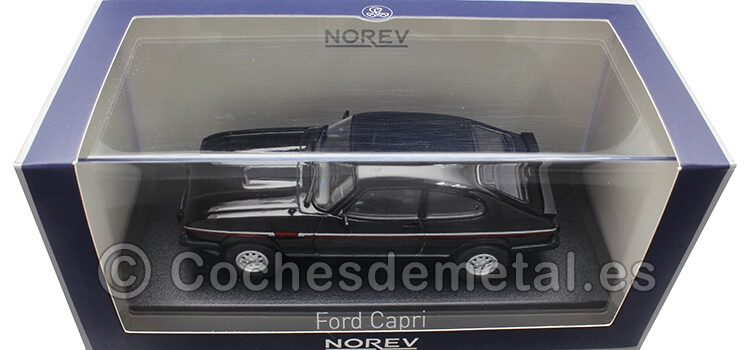 1980 Ford Capri III 2.8 Injection Negro1:43 Norev 270564