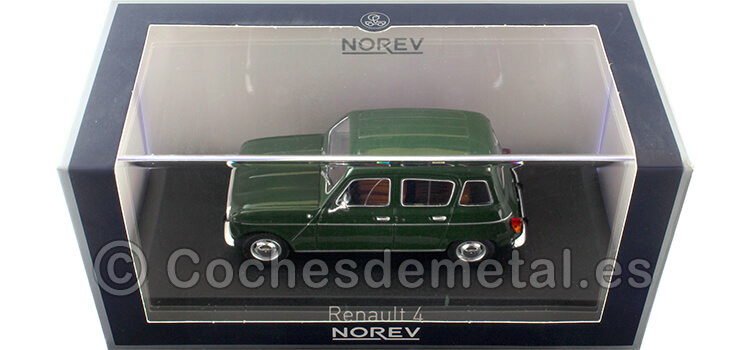 1974 Renault 4 R4 Verde Oscuro 1:43 Norev 510038
