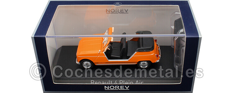 1968 Renault 4 Plein Air Naranja 1:43 Norev 510044