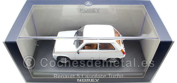 1985 Renault 5 R5 Lauréate Turbo Blanco 1:43 Norev 510513