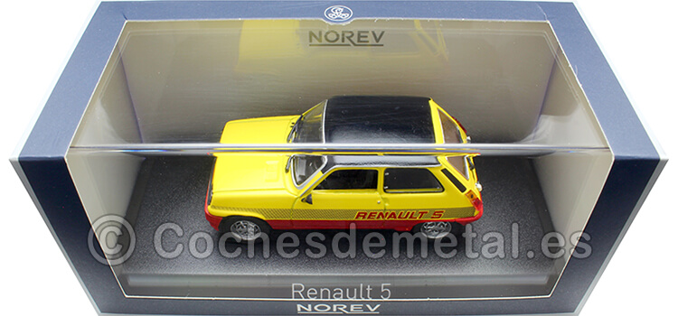 1978 Renault 5 R5 TS Monte-Carlo Amarillo/Rojo 1:43 Norev 510536