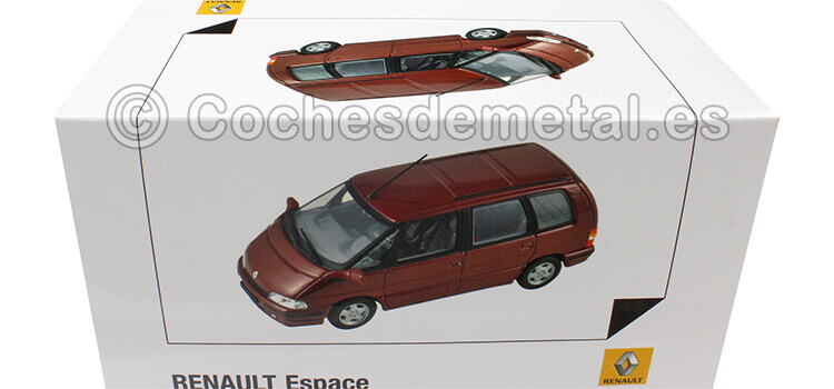 1991 Renault Espace Granate Metalizado 1:43 Norev 75953