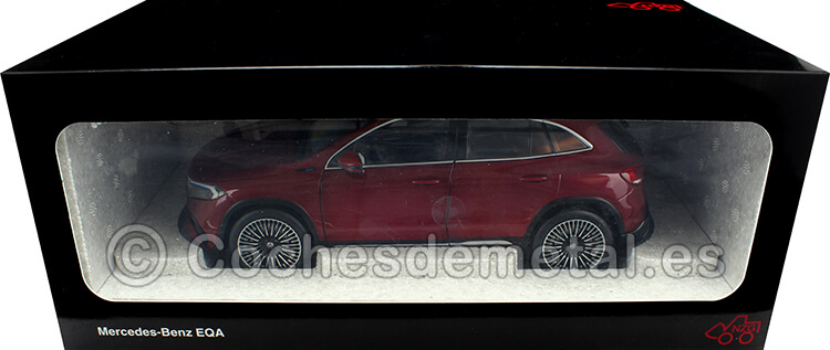 2021 Mercedes-Benz EQA Rojo Patagonia 1:18 Dealer Edition PM10150011