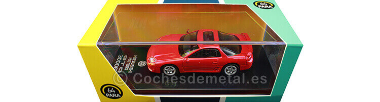 1994 Mitsubishi 3000GT GTO Red 1:64 Paragon Models 55131