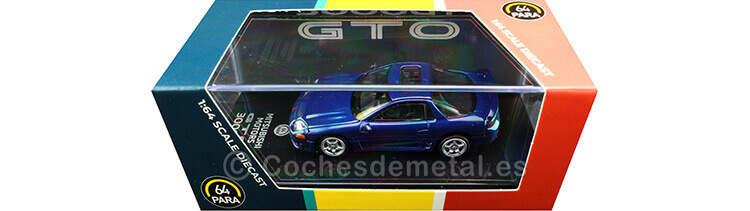 1994 Mitsubishi 3000GT GTO  Mariana Blue Metallic 1:64 Paragon Models 55138
