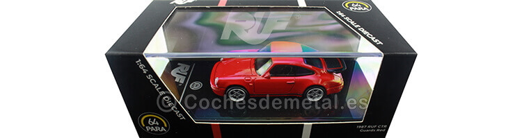 1987 Porsche RUF CTR Guards Red 1:64 Paragon Models 55294