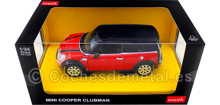 2007 Mini Clubman Red 1:24 Rastar 37400