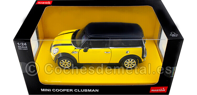 2007 Mini Clubman Yellow 1:24 Rastar 37400