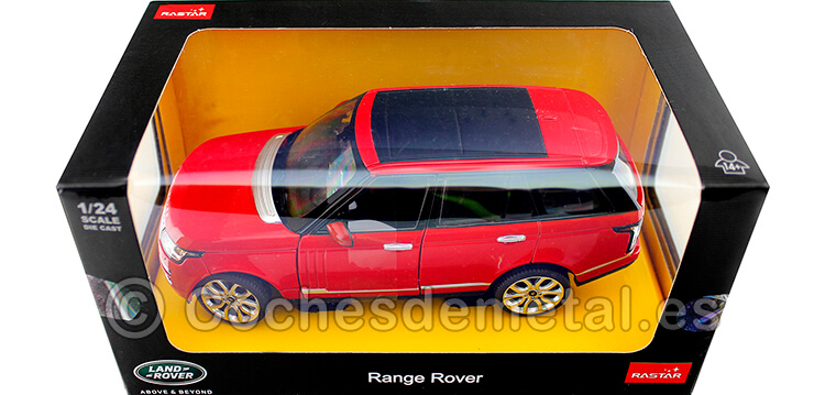 2015 Range Rover Sport Rojo 1:24 Rastar 56300