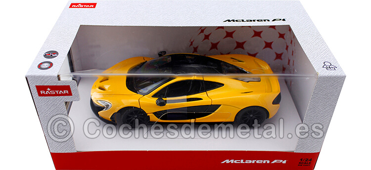 2017 McLaren P1 Yellow 1:24 Rastar 56700