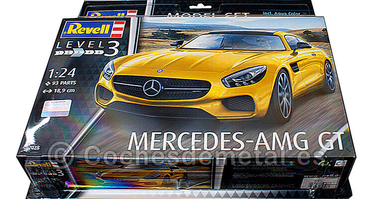 2015 Mercedes-Benz AMG GT C190 V8 Plastic Model Kit 1:24 Revell 67028