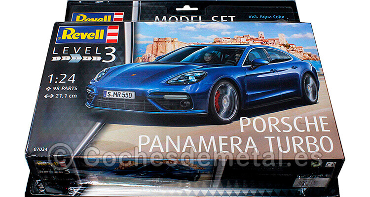 2009 Porsche Panamera S Turbo Plastic Model Kit 1:24 Revell 67034
