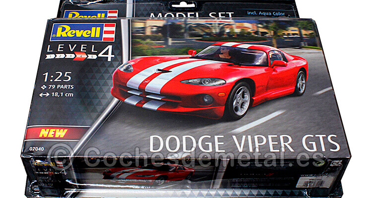 1996 Dodge Viper GTS Coupe Plastic Model Kit 1:25 Revell 67040