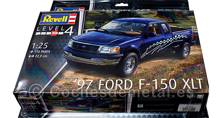1997 Ford F-150 XLT Plastic Model Kit 1:24 Revell 67045