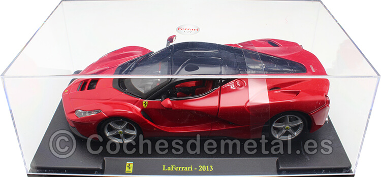 2013 Ferrari LaFerrari Rojo/Negro 1:24 Editorial Salvat AB24F003
