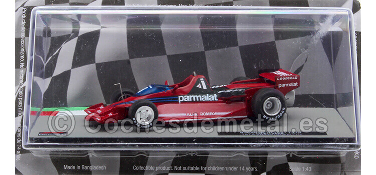 1978 Brabham BT46B Nº1 Niki Lauda Ganador GP F1 Suecia 1:43 Editorial Salvat ABF1M055A