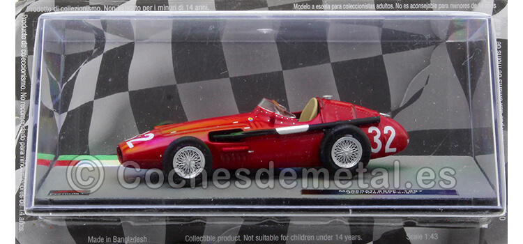 1957 Maserati 250F Nº32 Juan Manuel Fangio  Ganador del GP F1 Argentina y Campeón del Mundo 1:43 Editorial Salvat ABF1M078A