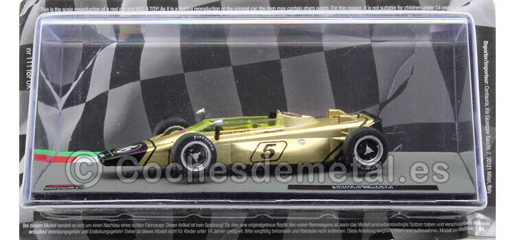 1971 Lotus 56B Nº5 Emerson Fittipaldi 1:43 Editorial Salvat ABF1M111A