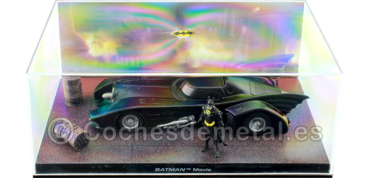 1989 Batman Automobilia Batmobile Batman Movie Negro 1:43 Salvat BAT001