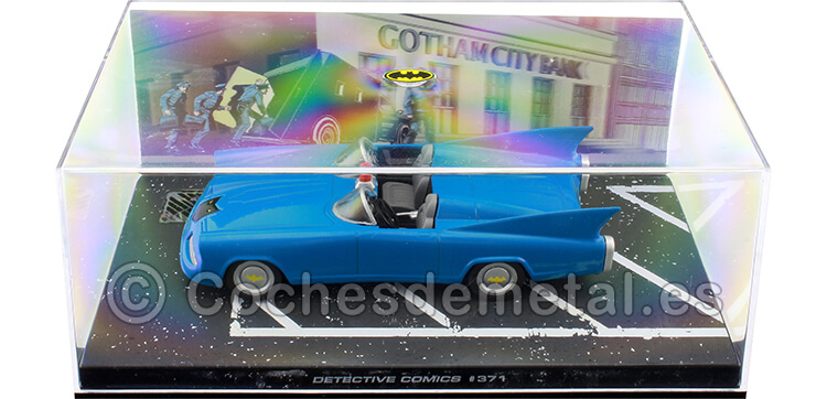 1968 Batman Automobilia Batmobile Detective Comics Nº371 Azul 1:43 Salvat BAT019