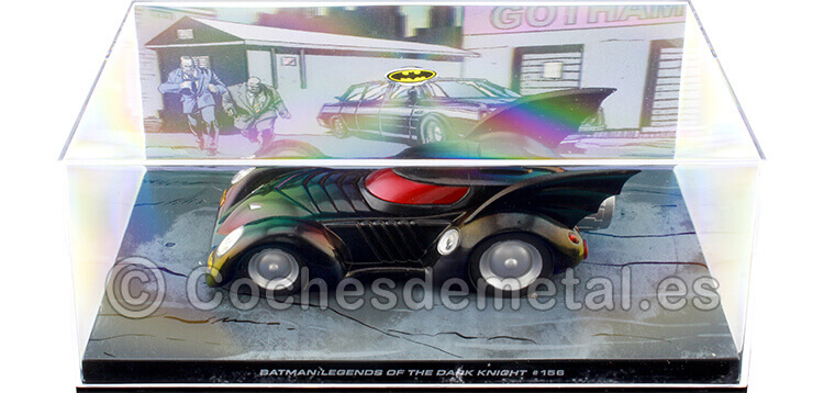 2002 Batman Automobilia Batmobile Legends Of The Dark Knight #156 1:43 Salvat BAT027