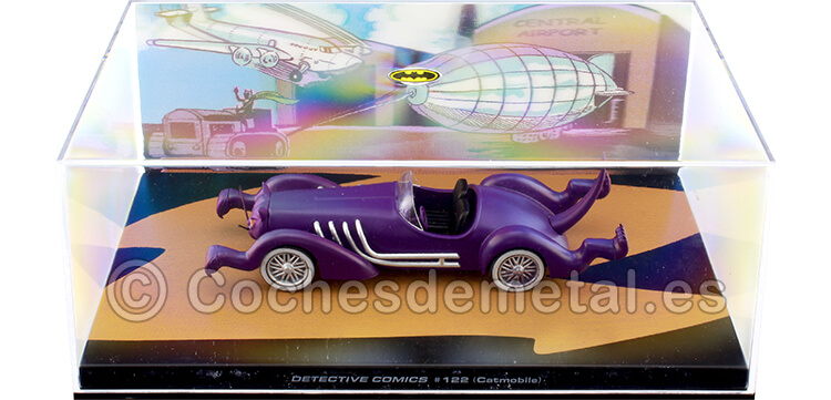 1947 Batman Automobilia Batmobile Detective Comics Nº122 Cat mobile 1:43 Salvat BAT028