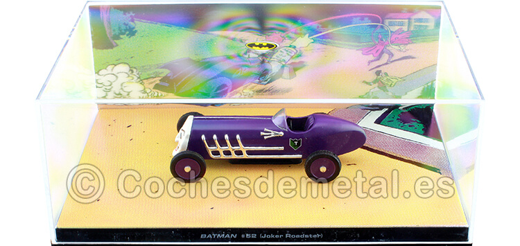 1946 Batman Automobilia Batmobile Nº52 Joker Roadster Violeta 1:43 Salvat BAT053