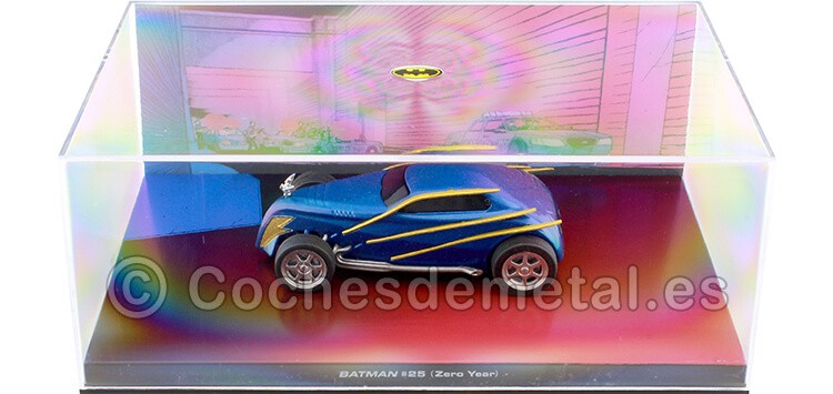 2013 Batman Automobilia Batmobile Nº25 Zero Year Batmobile Azul 1:43 Salvat BAT067