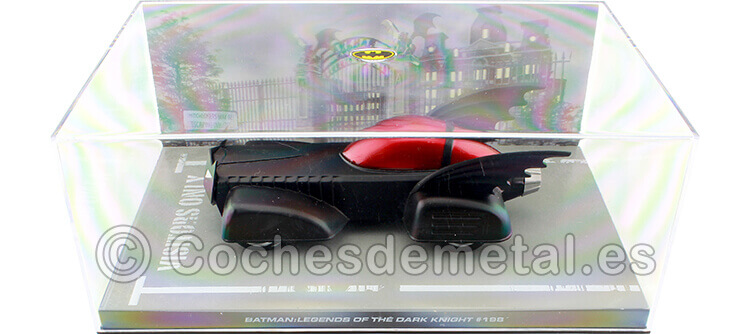 2006 Batman Automobilia Batmobile Legends Of The Dark Knight Nº198 Negro/Rojo 1:43 Salvat BAT073