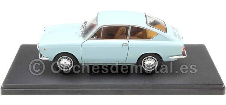 1965 Fiat 850 Coupe (Seat 850 Coupe) Azul Coches Inolvidables 1:24 Editorial Salvat ES33