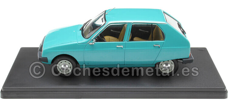 1978 Citroen Visa Azul Metalizado Coches Inolvidables 1:24 Editorial Salvat ES37