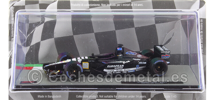 2001 Minardi PS01 Nº21 Fernando Alonso 1:43 Editorial Salvat F1_32
